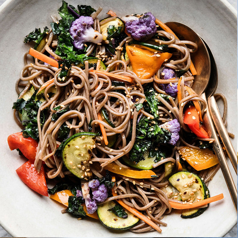 Soba Noodle with Soya Sauce