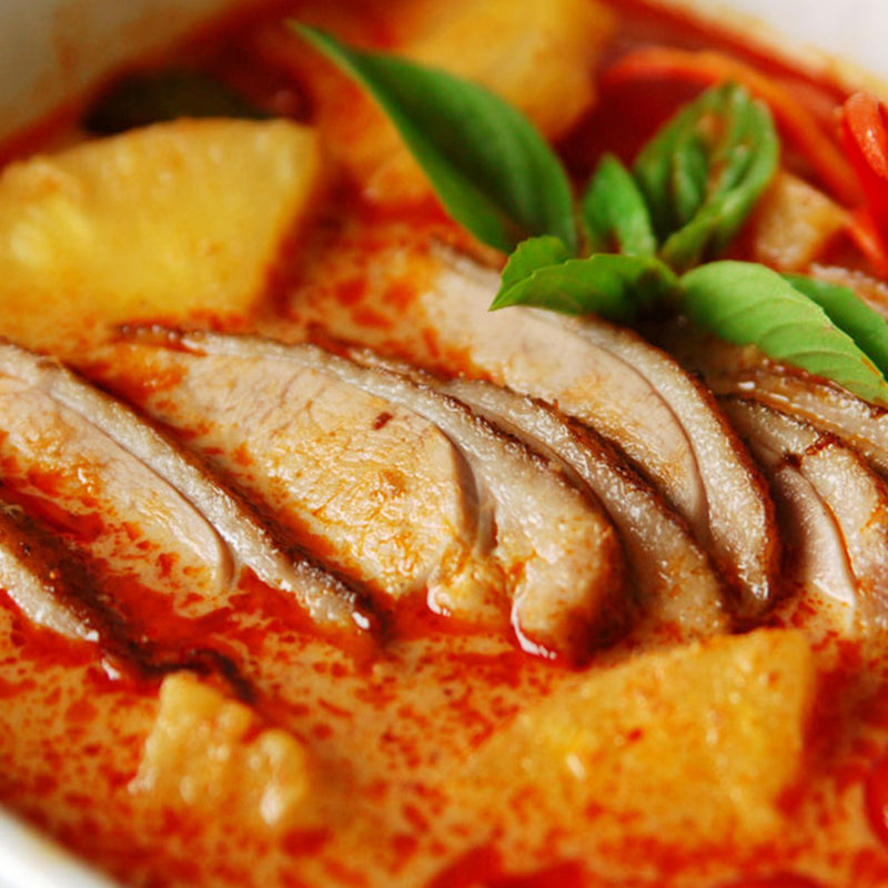 Duck in Red Curry Sauce