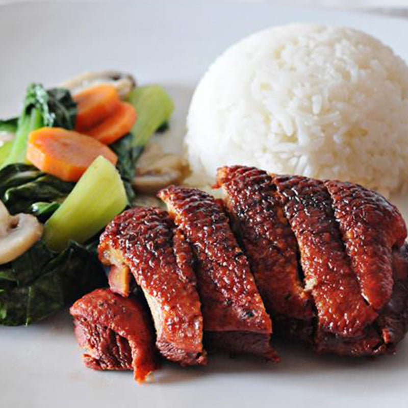 Rice with BBQ Duck