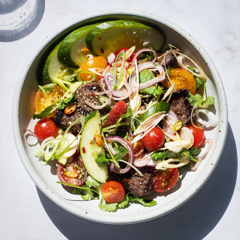 Spicy Beef Salad Starter